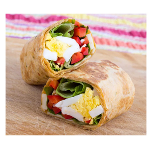Egg shawarma